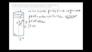 B material in solenoid [upl. by Nesaj676]