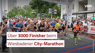 Über 3500 Finisher beim Wiesbadener CityMarathon [upl. by Iniretake]