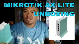 Unboxing Mikrotik Hap Ax Lite Pinoy Tech Tips [upl. by Atonsah]