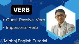 QuasiPassive amp Impersonal Verb  Verb  BCS  University Admission Test  Basic English Tutorial [upl. by Orsay]