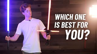 Galaxys Edge Lightsabers VS Neopixels  Which one is for YOU [upl. by Nedla874]