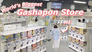 World’s BIGGEST Gashapon Store  100 Gashapon Challenge 🧸 [upl. by Aubrey]