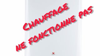 chauffage ne fonctionne pas sure chaudière Saunier Duval C25 [upl. by Margaretha]