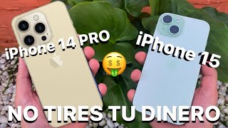 iPhone 15 vs iPhone 14 Pro ✅ Cuál debes comprar [upl. by Derte]