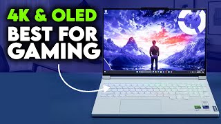 10 BEST Gaming Laptops with the Best Displays 4K amp OLED in 2024 [upl. by Nyladgam]