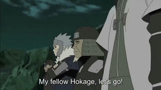 All hokages arrive on the battlefield [upl. by Yacov]