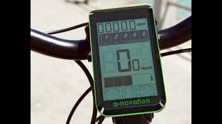 Prophete Ebike Computer Display Settings ENovation Electric Bicycle [upl. by Nilok]