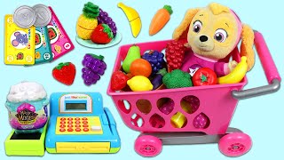 Lets Go Healthy Grocery Shopping With The Paw Patrol [upl. by Santini]