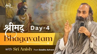 Day 4  Satsangs on Srimad Bhagavatam with Sri Anish [upl. by Aivirt]