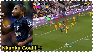 video Christopher Nkunku GOAL vs Wolves  Chelsea vs Wolves🔥 What A Goal… [upl. by Dene]