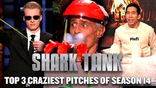 Shark Tank US  Craziest Pitches On Season 14 [upl. by Wat247]