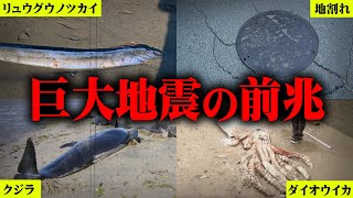 巨大地震の前触れが日本各地で発生中！？これが起きたら危険！現在起きている超巨大地震の前兆とは【 都市伝説 巨大地震 予兆 南海トラフ 】 [upl. by Leopold]