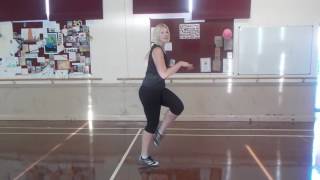 My new Fitsteps Jive routine [upl. by Eolcin]