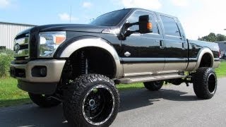 2012 Ford F250SD Diesel King Ranch 10 Inch Lifted Truck [upl. by Calhoun]