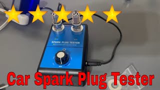 Review  Car Spark Plug Tester productreview [upl. by Elamor]