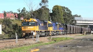 ND114 with LDP002 001 005 at branxton 9 02 on 7 8 24 for a crew charge [upl. by Suertemed]