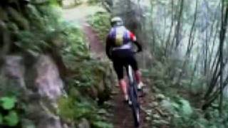 Mountainbike 40 Spitzkehren Singletrail in Südtirol [upl. by Ahnavas78]