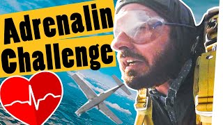 AdrenalinChallenge Spring aus dem Flugzeug  dann gibt’s die Challenge  „Das schaffst du niequot [upl. by Reinar147]