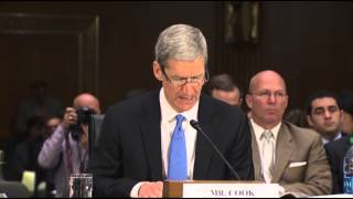 Tim Cook Defends Apples Tax Accounting [upl. by Evets]