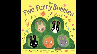 Five Funny Bunnies playwithmome readytoread bunnies counting countingbunnies toddlerlearning [upl. by Oterol966]