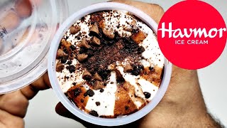 Havmor Choco🍦Brownie Ice Cream 125ml  Ingredients Recipe Taste Price  Choco Brownie Ice Cream😋 [upl. by Sande]