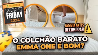 TESTAMOS o Colchão EMMA ONE PLUS VALE A PENA INVESTIR COLCHÃO BARATO de espuma MULTICAMADAS 🛏️💤 [upl. by Adin]