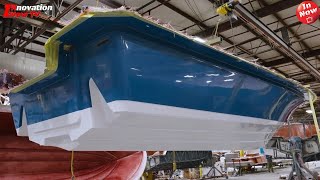 Boat Manufacturing Process from Start to Finish [upl. by Hagile88]