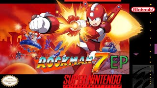 Rockman 7 EP  English Hack SNES [upl. by Acirt204]