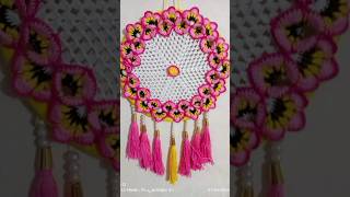 crochet wall hanging crochet decoration diy shorts [upl. by Thierry]