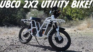 UBCO 2x2 – Electric Bike Workhorse  Review [upl. by Yrocaj60]