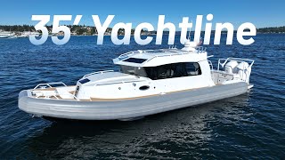 35 Yachtline  Ultimate Luxury Safety amp Sport Boat [upl. by Prober657]