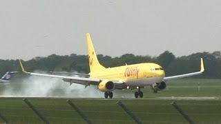 Take offs and Landings at Hannover Airport HAJ [upl. by Rosemary]