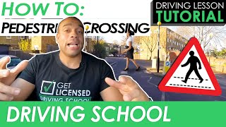 Controlled and Uncontrolled Pedestrian Crossings  Driving Tutorial  Updated 2023 [upl. by Ydissak]