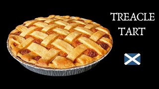 Classic Treacle Tart  With Easy Lattice Top [upl. by Harrington]