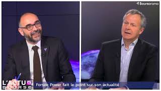 Forsee Power fait le point sur son actualité [upl. by Linnie]