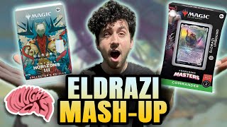 ELDRAZI MASHUP  Ulalek Fused Atrocity  Combined Precon Deck Tech MH3  Commander Masters [upl. by Hattie]