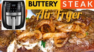 Air Fryer Steak Buttery and Juicy  NEW YORK STRIP STEAK MUST TRY [upl. by Parsons]