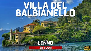 VILLA DEL BALBIANELLO TOUR 🇮🇹  LAKE COMO  WHERE JAMES BOND WAS FILMED [upl. by Yovonnda]