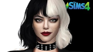 EMMA STONE as Cruella 🐾  The Sims 4  DOWNLOAD [upl. by Llyrpa]