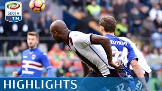 Sampdoria  Cagliari  11  Highlights  Giornata 25  Serie A TIM 201617 [upl. by Netsrek]