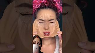 MASK 🎭😷 peeloff makeuptutorial peeling beauty music makeup [upl. by Lindholm218]