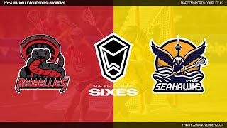 Adelaide Redbellies v Sydney Seahawks  2024 Major League Sixes  Womens [upl. by Aken]