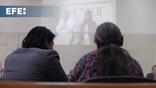 Testigos recuerdan masacre en Guatemala durante juicio contra exgeneral por genocidio [upl. by Anoif826]