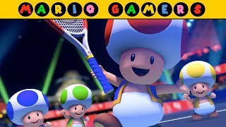 Mario Tennis Aces  Toad vs Toadette Free Play  MarioGamers [upl. by Floridia]