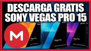 Descargar e Instalar Sony Vegas Pro 15 MEGA Español 64 Bits Full HD [upl. by Ruelu]