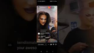 krystal versace  rpdr uk s3 🇬🇧  instagram live  wednesday 21 september 2022 [upl. by Zipporah304]