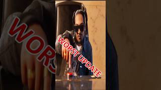 FORTNITE WORST UPDATE EVER 😱  Fortnite Snoop Dogg theme shorts fortnite viralshorts trending [upl. by Fafa]