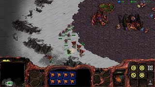 StarCraft Remastered 4K 60FPS Brood War Campaign Zerg 2  Reign of Fire [upl. by Iaka]