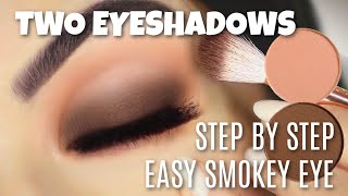 Beginners Smokey Eye Makeup Tutorial  How To Apply Eyeshadow [upl. by Elacsap]