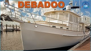 KadeyKrogen 39 Trawler – Talk Through Tour SOLD [upl. by Gnas]